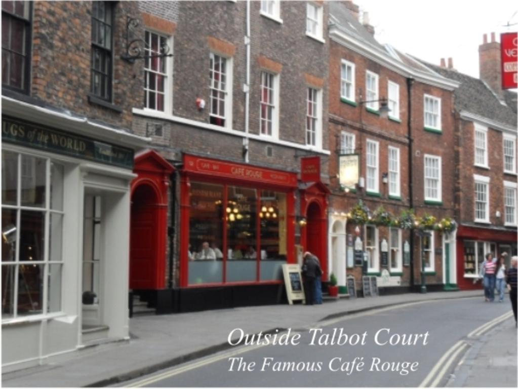 Апартаменты 11 Talbot Court Йорк Экстерьер фото